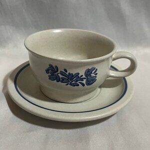 3 Pfaltzgraff Stoneware Yorktowne Cup & Saucer Sets